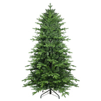 HKM-324307 Artificial Green PVC Christmas Tree – Available in 4ft, 5ft, 6.5ft, and 7.5ft Options with Hybrid Design