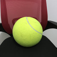 HKM-324371 Giant Durable Dog Tennis Ball for Play and Exercise - 9.5 Inch Air-Filled Rubber & Fiber