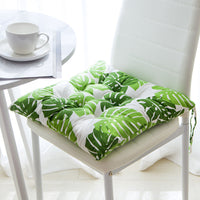 HKM-324563 Square Chair Cushion in Soft Linen and Cotton with PP Cotton Filling - Versatile, Machine Washable, 40x40cm