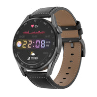 HKM-324691 Bluetooth Smart Watch with Music Player and Heart Rate Monitor, 1.32-inch IPS Touch Screen, IP67 Waterproof, Wireless Charging, 280mAh Battery