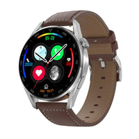 HKM-324691 Bluetooth Smart Watch with Music Player and Heart Rate Monitor, 1.32-inch IPS Touch Screen, IP67 Waterproof, Wireless Charging, 280mAh Battery