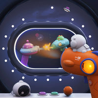 HKM-324755 Interactive Space Projection Flashlight for Kids - Educational Glowing Toy for Ages 2 to 13