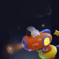 HKM-324755 Interactive Space Projection Flashlight for Kids - Educational Glowing Toy for Ages 2 to 13