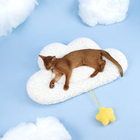 HKM-324947 Cozy Cashmere Dog and Cat Sleeping Pad with Thick Warm Blanket for Autumn and Winter