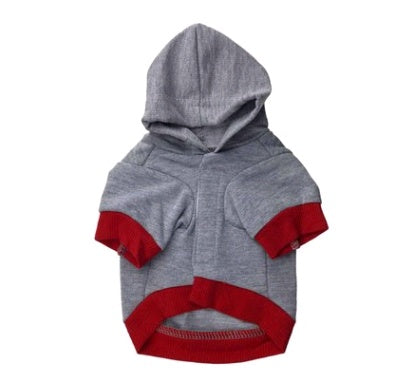 HKM-325203 Casual Cotton Dog T-Shirt with Printed Design and Hat for Pets