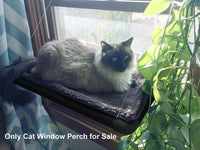 HKM-325331 Sturdy Window-Mounted Cat Hammock with Suction Cups for Comfortable Sunbathing