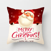 HKM-325459 Santa Snowman Decorative Pillowcase for Living Room and Bedroom