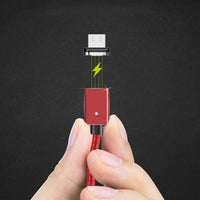 HKM-325587 Three-in-One Magnetic Data Cable with Stable Connection and Durable Design