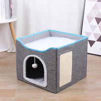 HKM-325715 Indoor Foldable Stool Pet Cat Kennel