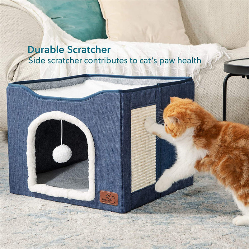 HKM-325715 Indoor Foldable Stool Pet Cat Kennel