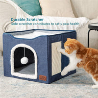 HKM-325715 Indoor Foldable Stool Pet Cat Kennel