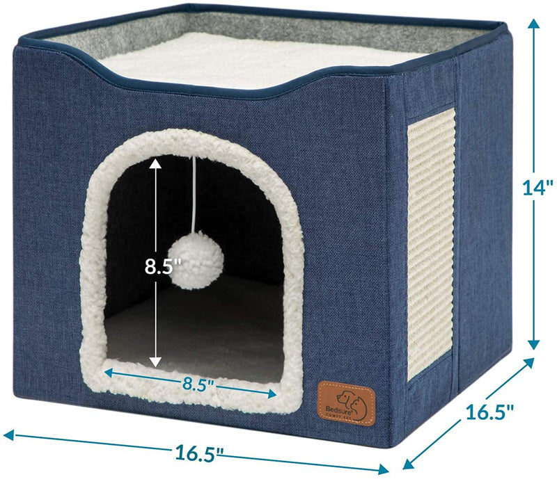 HKM-325715 Indoor Foldable Stool Pet Cat Kennel
