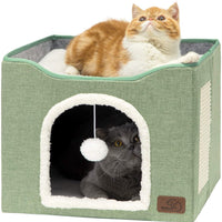 HKM-325715 Indoor Foldable Stool Pet Cat Kennel