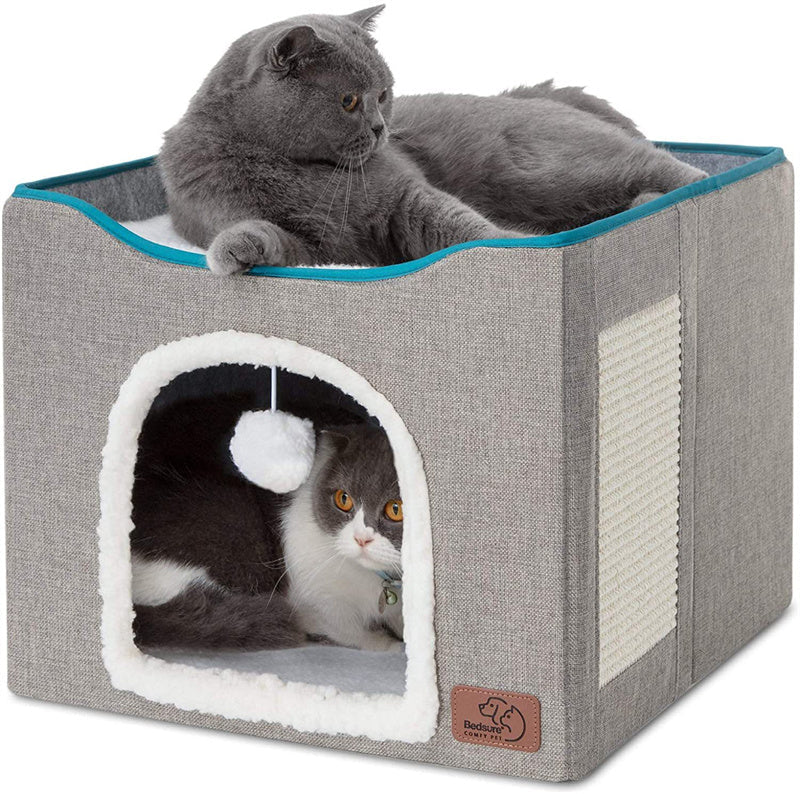 HKM-325715 Indoor Foldable Stool Pet Cat Kennel