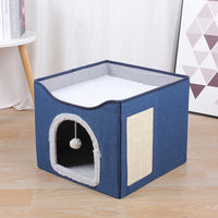 HKM-325715 Indoor Foldable Stool Pet Cat Kennel