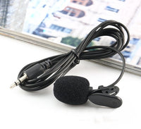 HKM-326035 Condenser Lavalier Microphone with 3.5mm Jack and 2m Cable Length