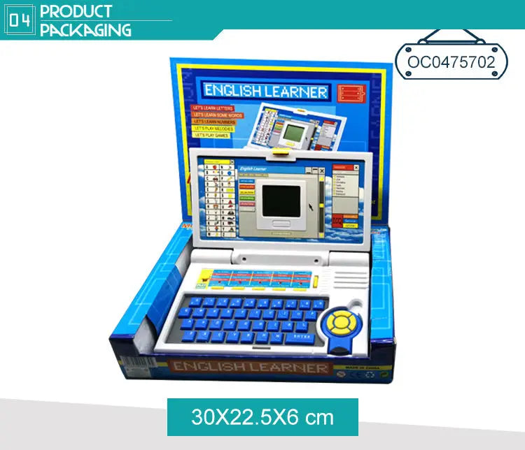 Classic Intelligent Educational Laptop for Kids - Learning Toy for Ages 2 to 13 Years