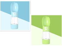 HKM-326355 Portable Dog Water Dispenser with Food Storage and Leak-Proof Design - Ideal for Outdoor Adventures