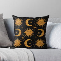 HKM-326547 Stylish Cotton and Linen Geometric Car Sofa Pillow Cushion - 45x45cm