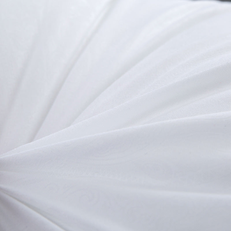 HKM-326611 Cervical Vertebra Support Pillow with Polyester Fiber Filling, Rectangular Shape, 15.1-20cm Height