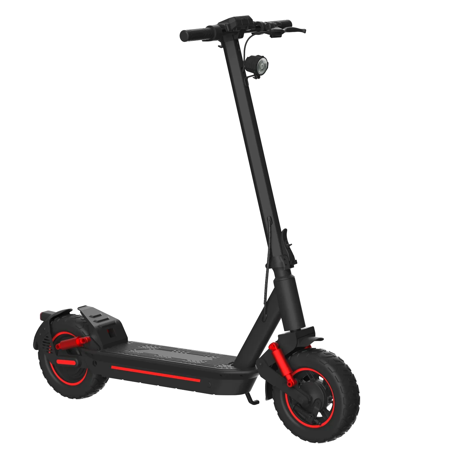 KTX-326675 Foldable Electric Scooter ES1024 for Adults - 30mph, 45-50km Range, Dual Suspension, Bluetooth Control