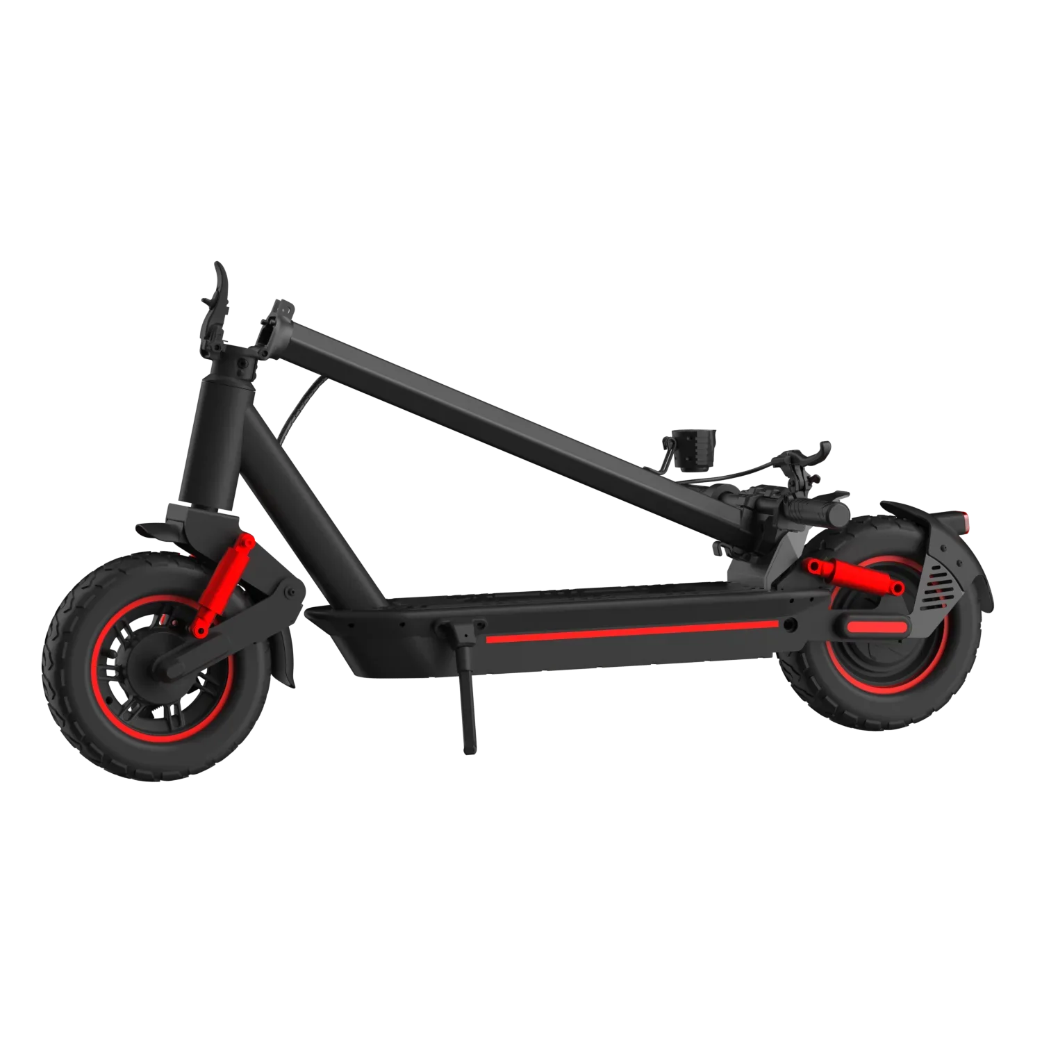 KTX-326675 Foldable Electric Scooter ES1024 for Adults - 30mph, 45-50km Range, Dual Suspension, Bluetooth Control