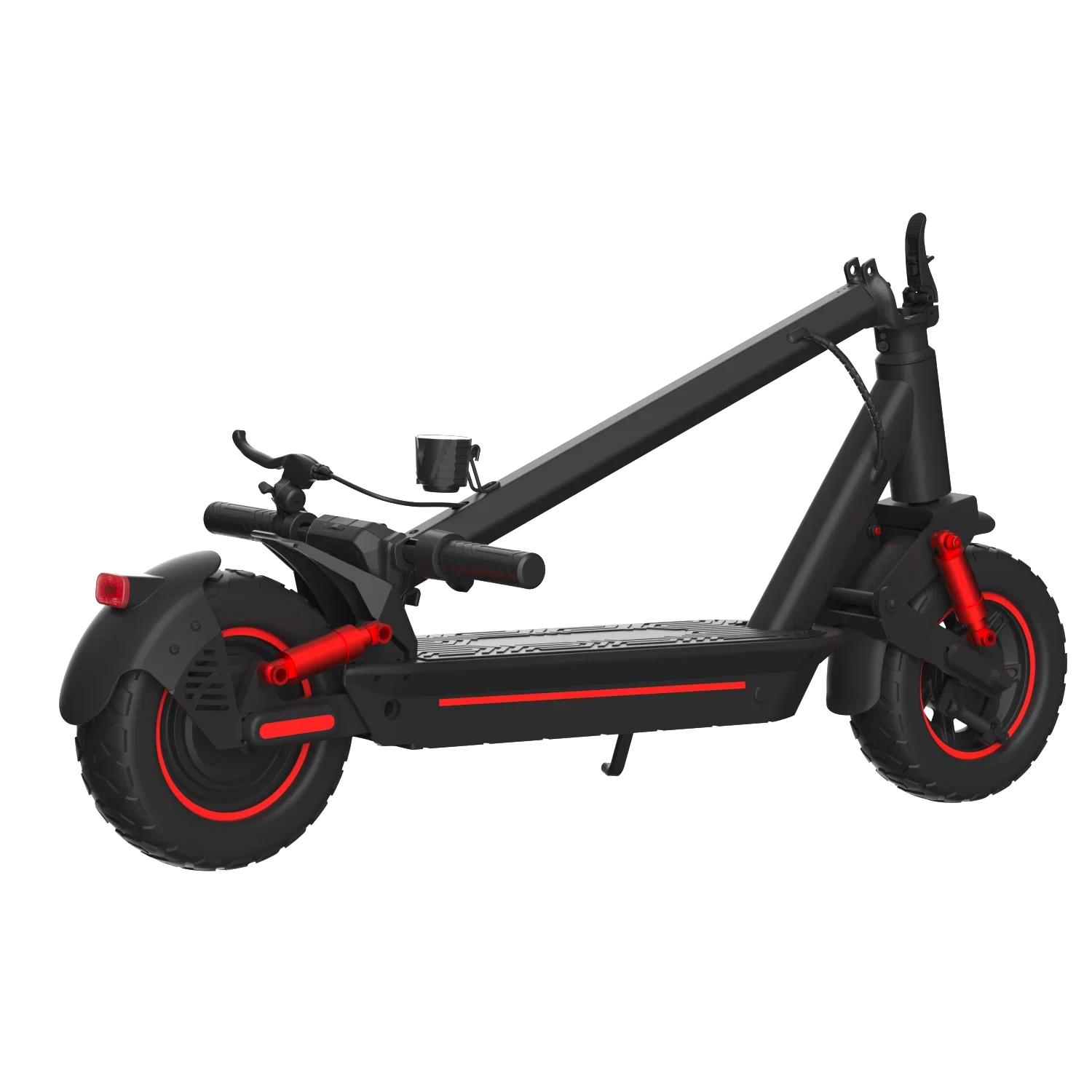 KTX-326675 Foldable Electric Scooter ES1024 for Adults - 30mph, 45-50km Range, Dual Suspension, Bluetooth Control