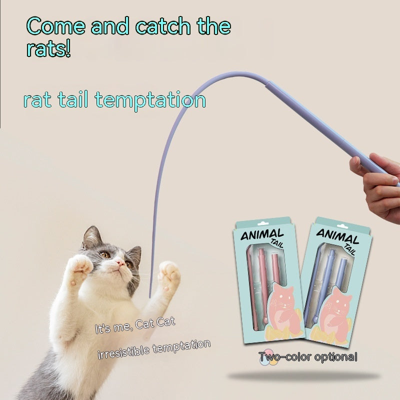 HKM-326931 Silicone Replaceable Cat Playing Rod