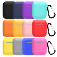 HKM-327059 Silicone Protective Sleeve for Bluetooth Headsets with Anti-Loss Strap - Multiple Colors Available