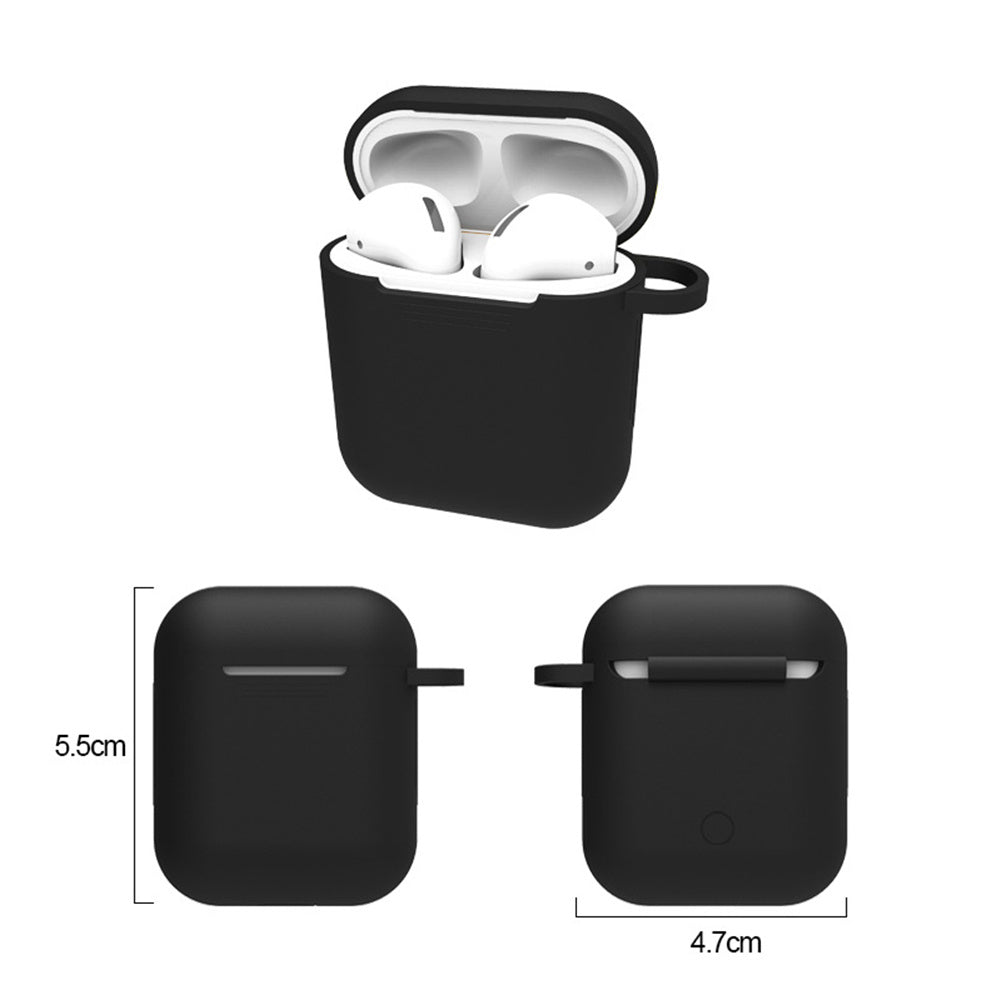 HKM-327059 Silicone Protective Sleeve for Bluetooth Headsets with Anti-Loss Strap - Multiple Colors Available