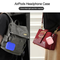 HKM-327059 Silicone Protective Sleeve for Bluetooth Headsets with Anti-Loss Strap - Multiple Colors Available