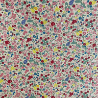 HKM-327315 Eco-Friendly Twill Cotton Fabric with Botanical Print for Children's Apparel and Home Décor
