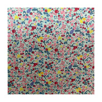 HKM-327315 Eco-Friendly Twill Cotton Fabric with Botanical Print for Children's Apparel and Home Décor