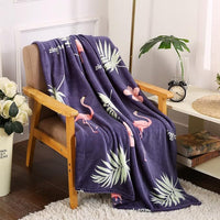 HKM-327635 Christmas Snowflake Flannel Blanket - 3D Printed Nap Quilt Available in Multiple Sizes