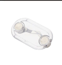 HKM-327699 Magnetic Glasses Holder in Durable ABS and Stainless Steel for Travel Storage