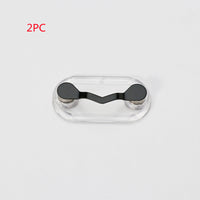 HKM-327699 Magnetic Glasses Holder in Durable ABS and Stainless Steel for Travel Storage