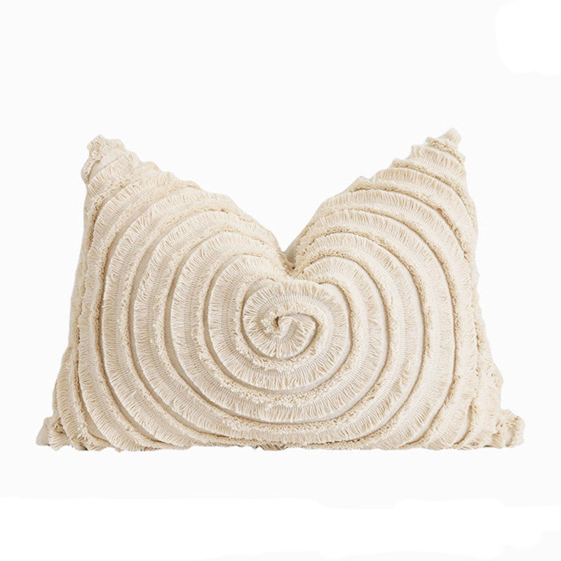 HKM-327763 Modern Square Pillow Covers in Cotton - Waist Cushion Available in 35x50cm, 45x45cm, 55x55cm
