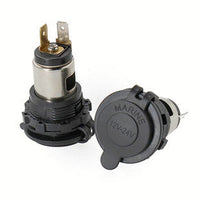 HKM-327827 Waterproof Vehicle Cigarette Lighter Socket with USB Port for Car Modification