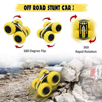 HKM-327891 Amphibious 2.4G Double-Sided RC Stunt Car with 360° Rotation for All-Terrain Fun