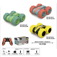 HKM-327891 Amphibious 2.4G Double-Sided RC Stunt Car with 360° Rotation for All-Terrain Fun