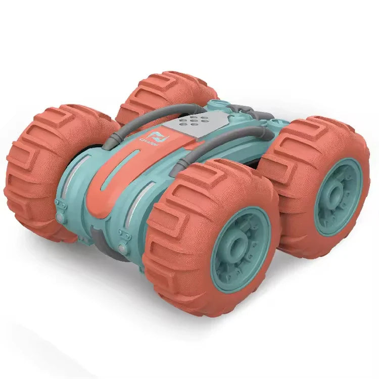 HKM-327891 Amphibious 2.4G Double-Sided RC Stunt Car with 360° Rotation for All-Terrain Fun