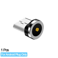 HKM-328019 Magnetic Charging Cable for iPhone and Android - Universal Compatibility with LED Indicator and Dustproof Design