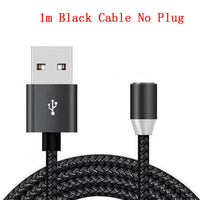 HKM-328019 Magnetic Charging Cable for iPhone and Android - Universal Compatibility with LED Indicator and Dustproof Design