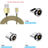 HKM-328019 Magnetic Charging Cable for iPhone and Android - Universal Compatibility with LED Indicator and Dustproof Design
