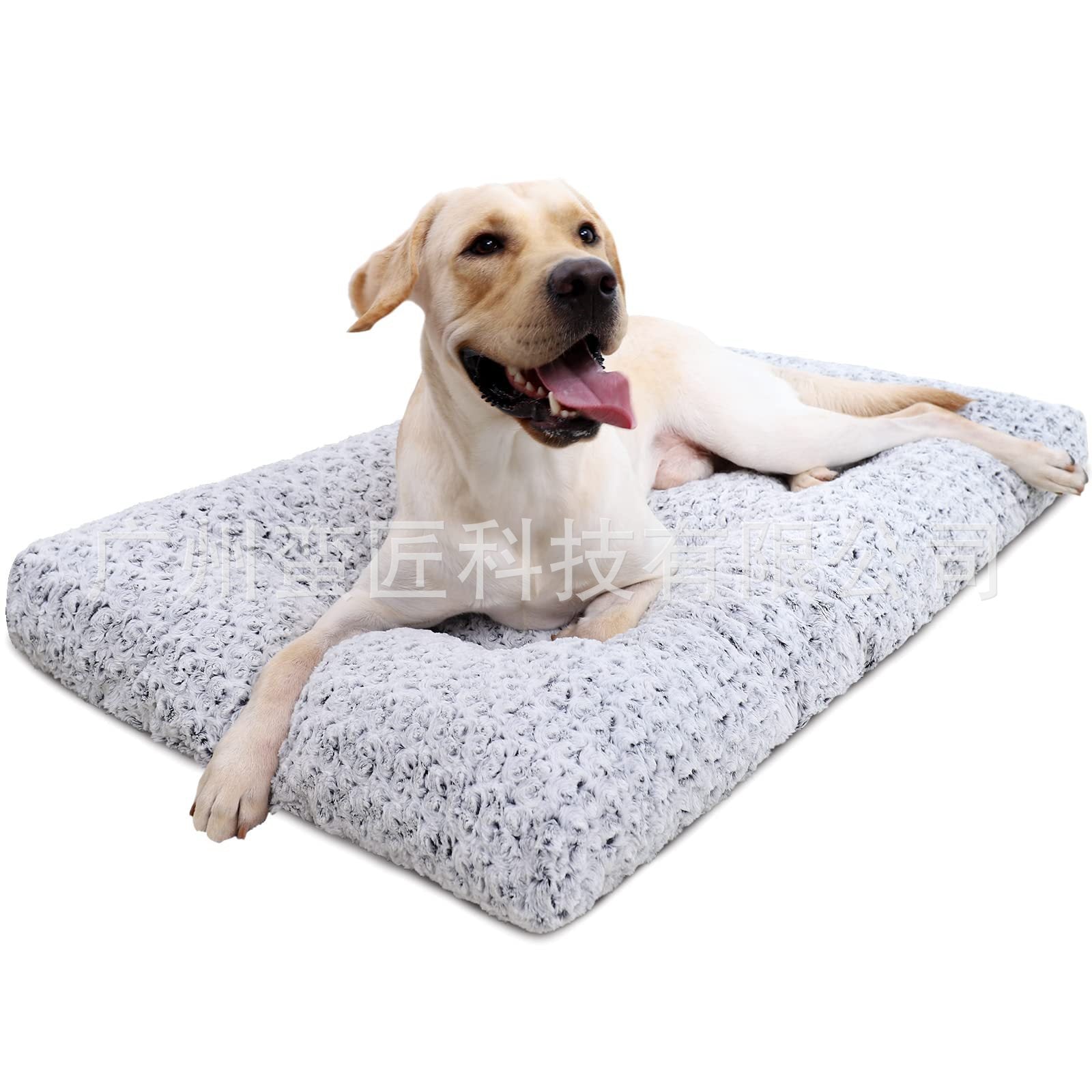 HKM-328019 Pet Embossed Velvet Dog Bed Small, Medium And Large Dogs Cat Nest