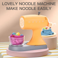 HKM-328211 Colorful Soft Clay Noodle Making Machine Toy Set for Kids Ages 3+ - 8 Colors Included