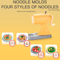 HKM-328211 Colorful Soft Clay Noodle Making Machine Toy Set for Kids Ages 3+ - 8 Colors Included