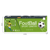 HKM-328275 Child-Friendly Soccer Goal Set with Ball for Outdoor Play Ages 2-7