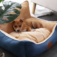 HKM-328275 Removable and Washable Cat and Dog Litter Mat with Durable Cloth and High-Stretch Cotton Filling