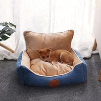 HKM-328275 Removable and Washable Cat and Dog Litter Mat with Durable Cloth and High-Stretch Cotton Filling